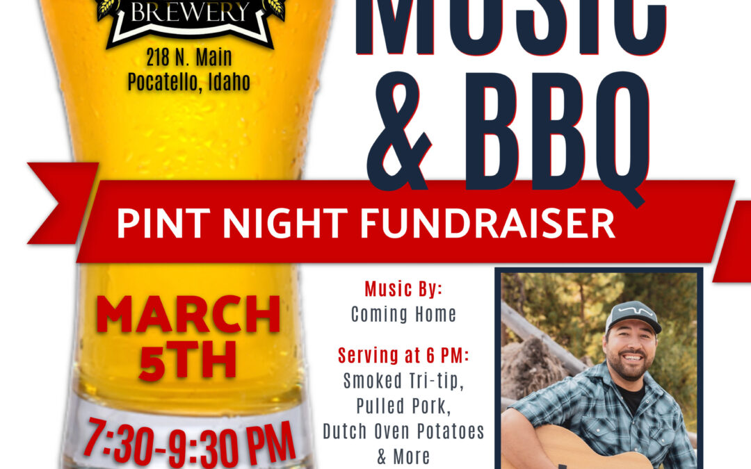 Live Music and BBQ Pint Night and Fundraiser